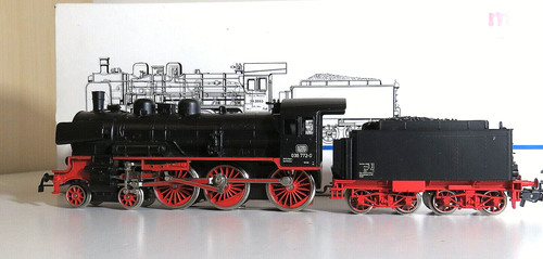 Schlepptenderlokomotive 38 - schlepptenderlokomotive, br